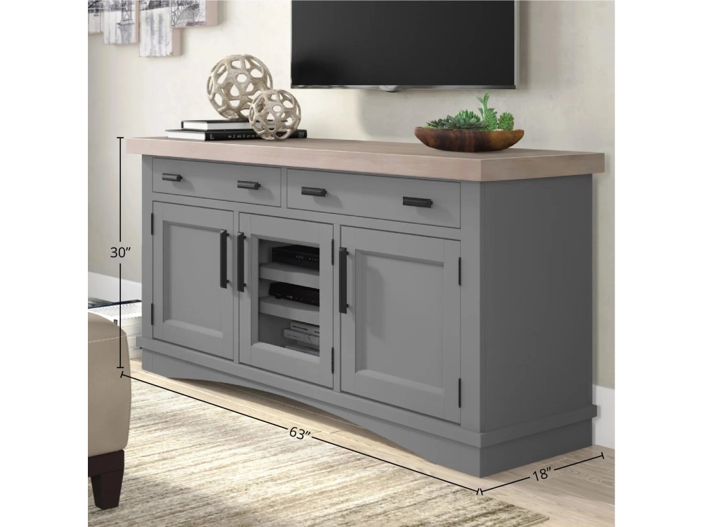 Dove 63 In. Tv Console - image 2
