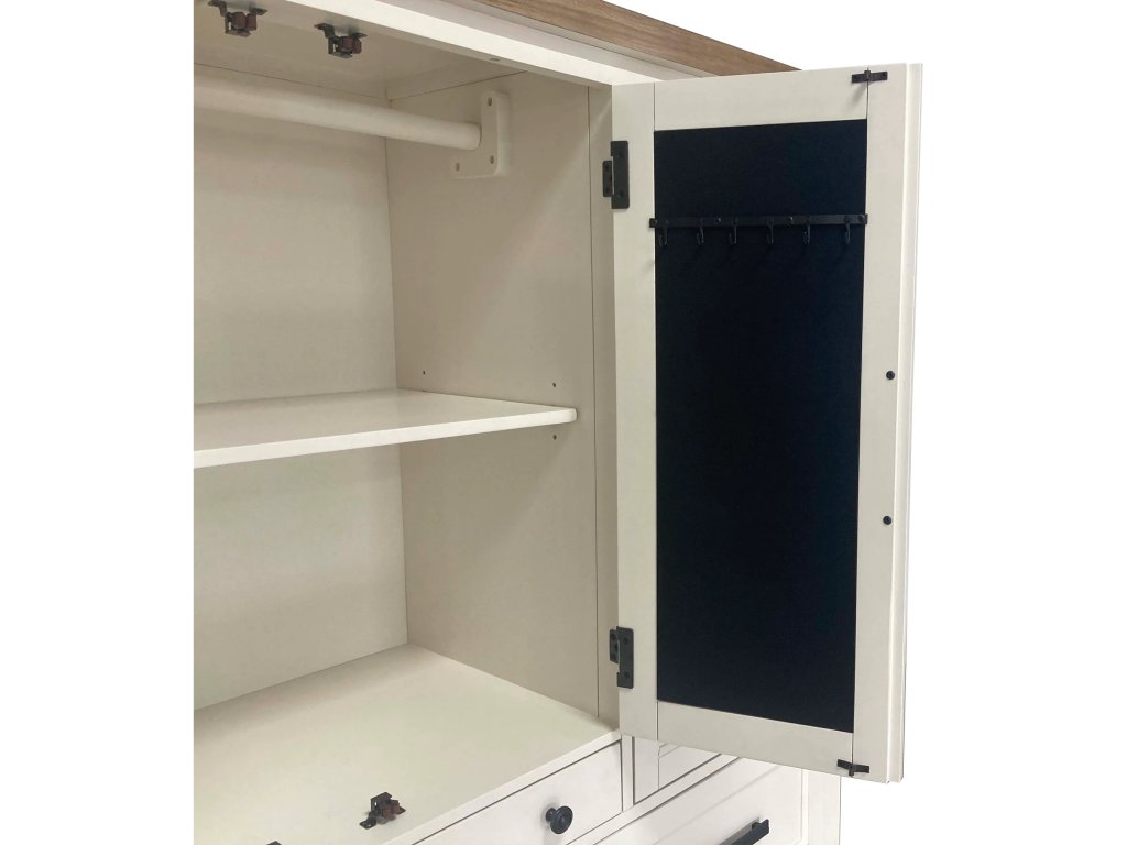 Bedroom 2 Door Chest With 7 Drawers And Work Station - image 8