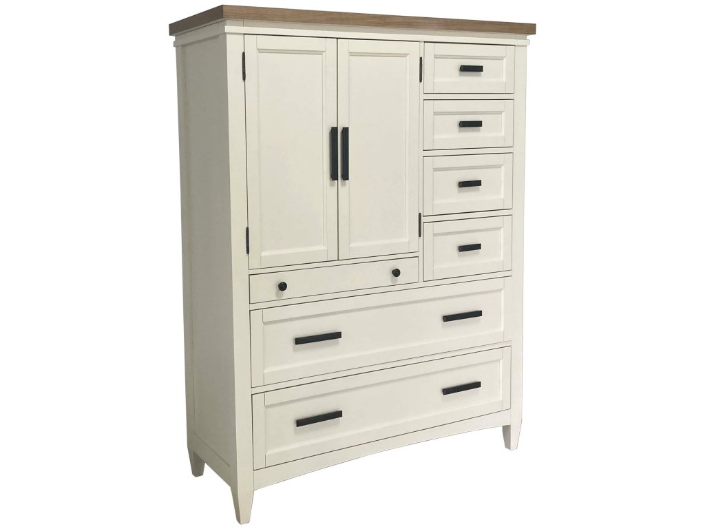Bedroom 2 Door Chest With 7 Drawers And Work Station - image 1