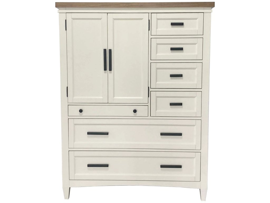 Bedroom 2 Door Chest With 7 Drawers And Work Station - image 3