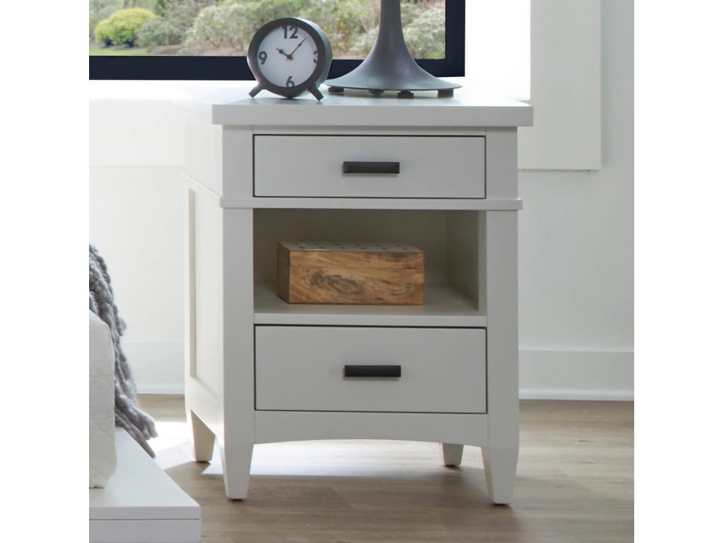 Bedroom 2 Drawer Nightstand - main image