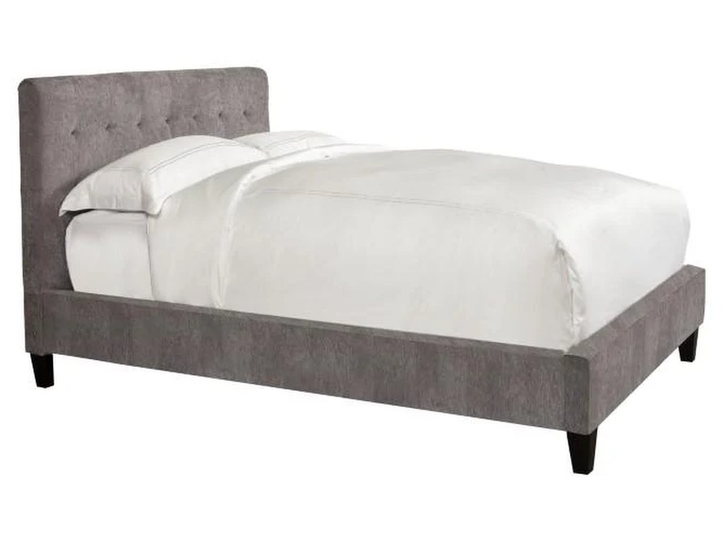 Cornflower Upholstered Bed Collection (Grey) - image 1