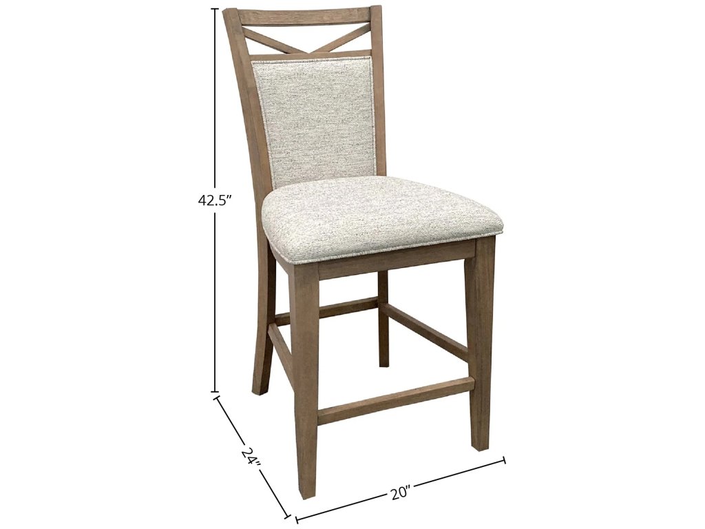 Americana Modern Dining Counter Chair Upholstered (2/Ctn Sold In Pairs) - image 6