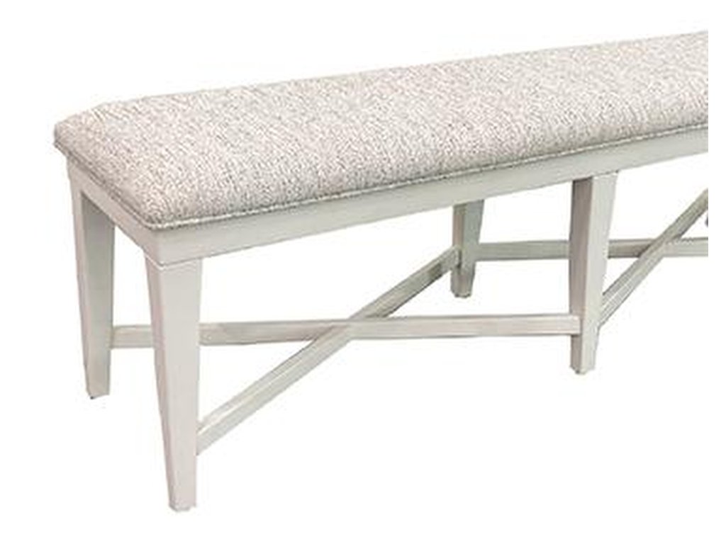 Americana Modern Dining Bench Upholstered 58 In. - image 7