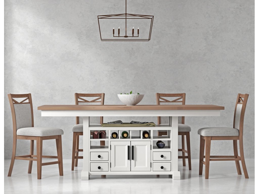 Americana Modern Dining Counter Chair Upholstered (2/Ctn Sold In Pairs) - image 2