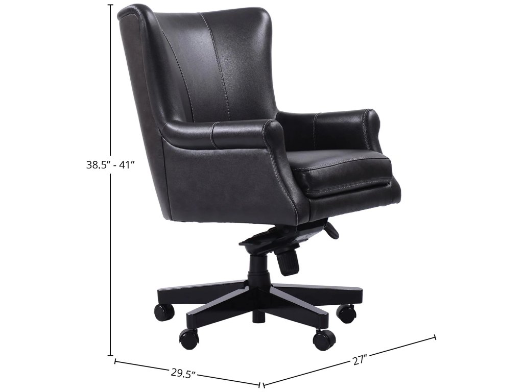 Cyclone Desk Chair Leather Desk Chair - image 6