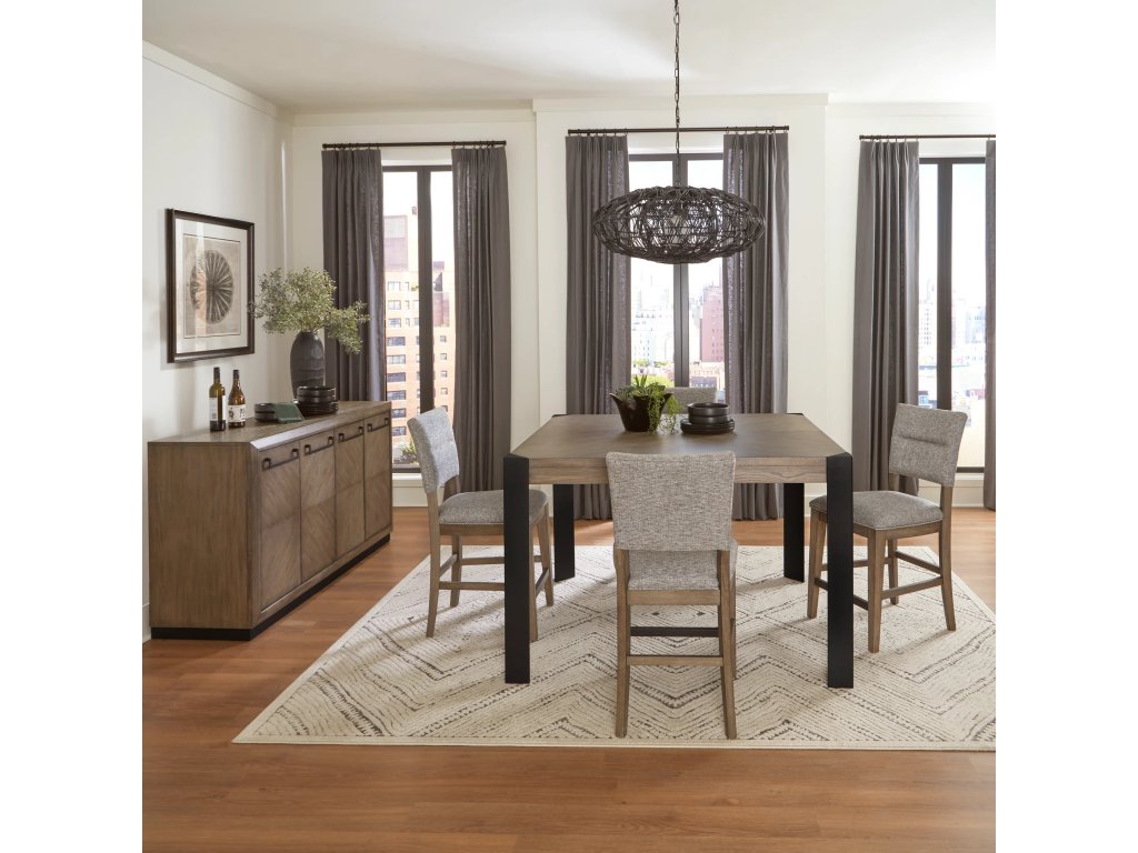 Cedar Fork Dining Square Counter Height Table - image 4