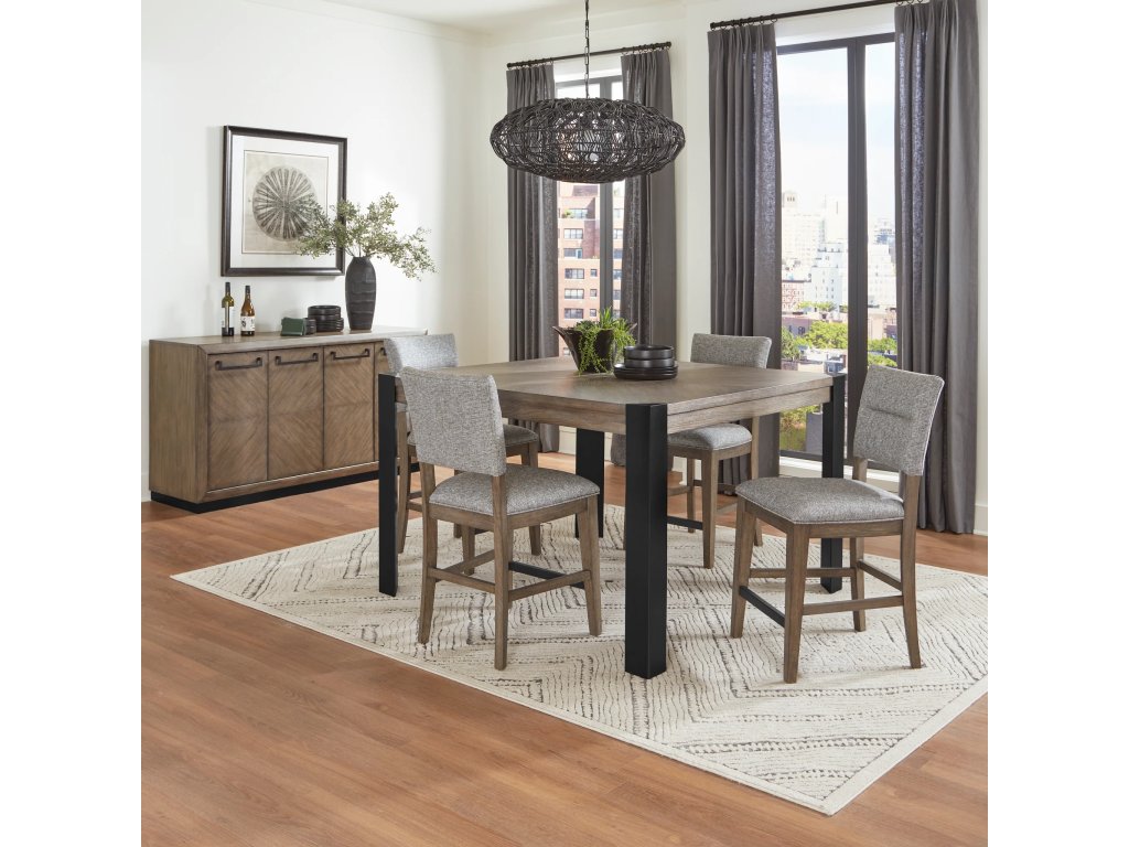 Cedar Fork Dining Square Counter Height Table - image 3
