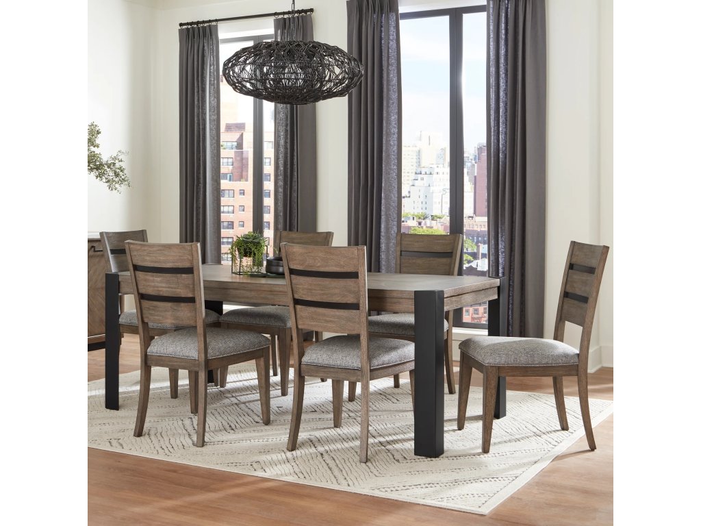 Cedar Fork Dining Rectangle Leg Table - image 2