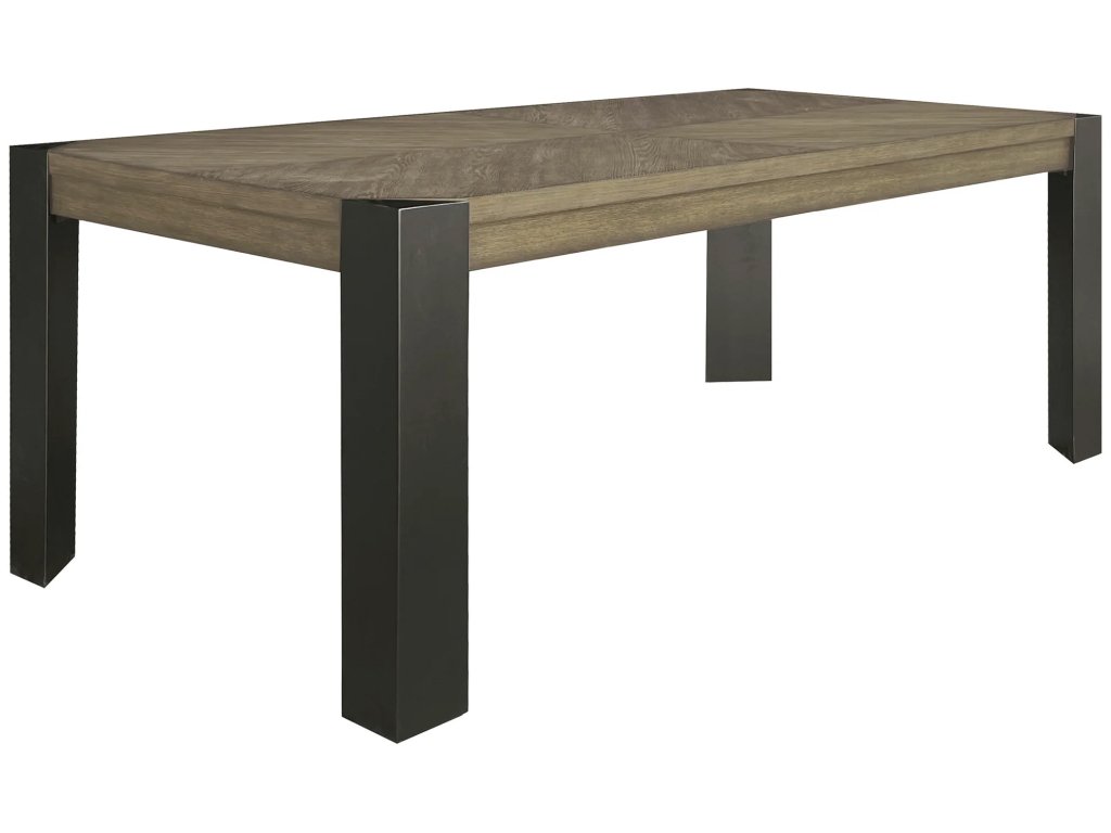Cedar Fork Dining Rectangle Leg Table - image 4