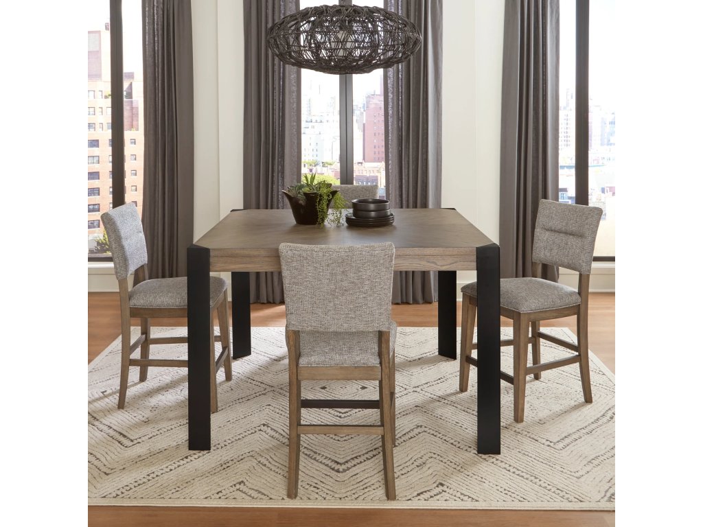 Cedar Fork Dining Square Counter Height Table - image 2