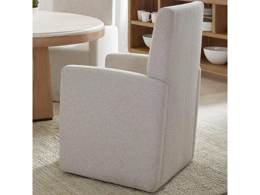 Dining Upholstered Caster Chair - main image