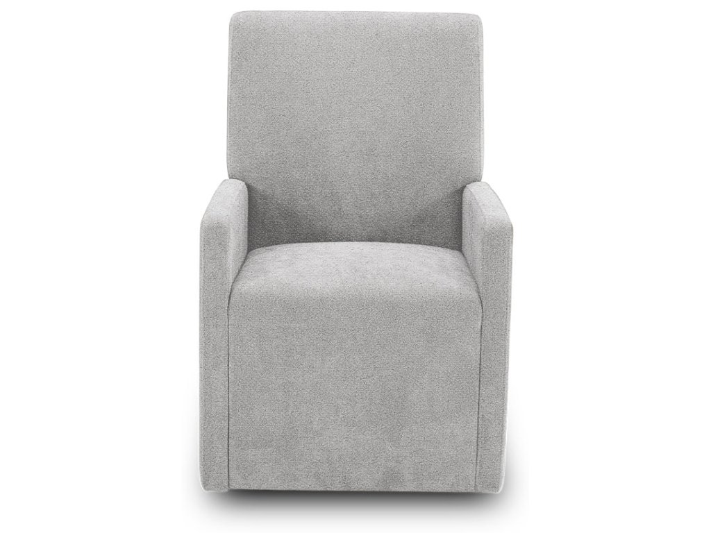 Dining Upholstered Caster Chair - image 2