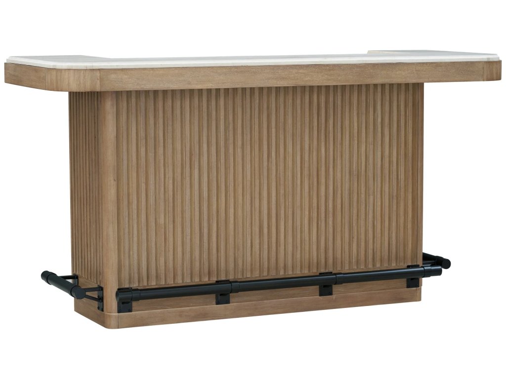 Dining 78" Bar With Stone Top - image 1