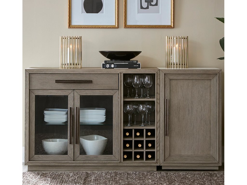 Dining Multifunctional Server W/Bar Cabinet - image 1