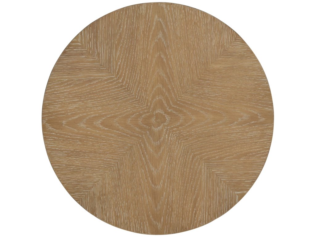 Round End Table With Shelf - image 6