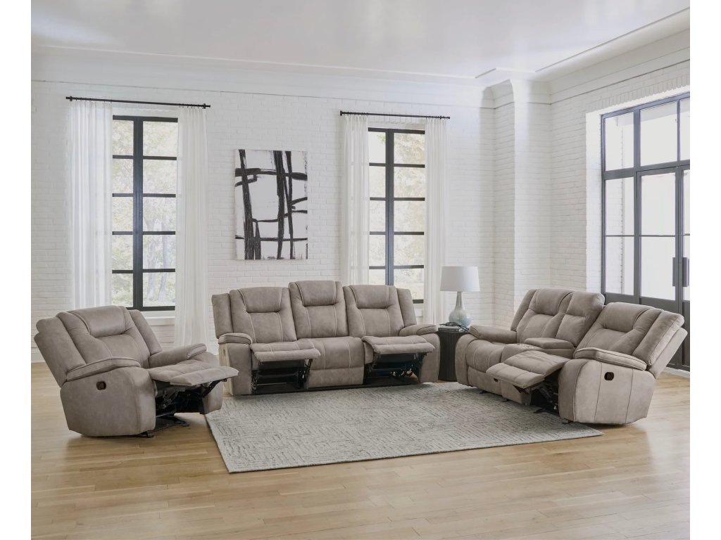 Desert Taupe Manual Sofa - image 10