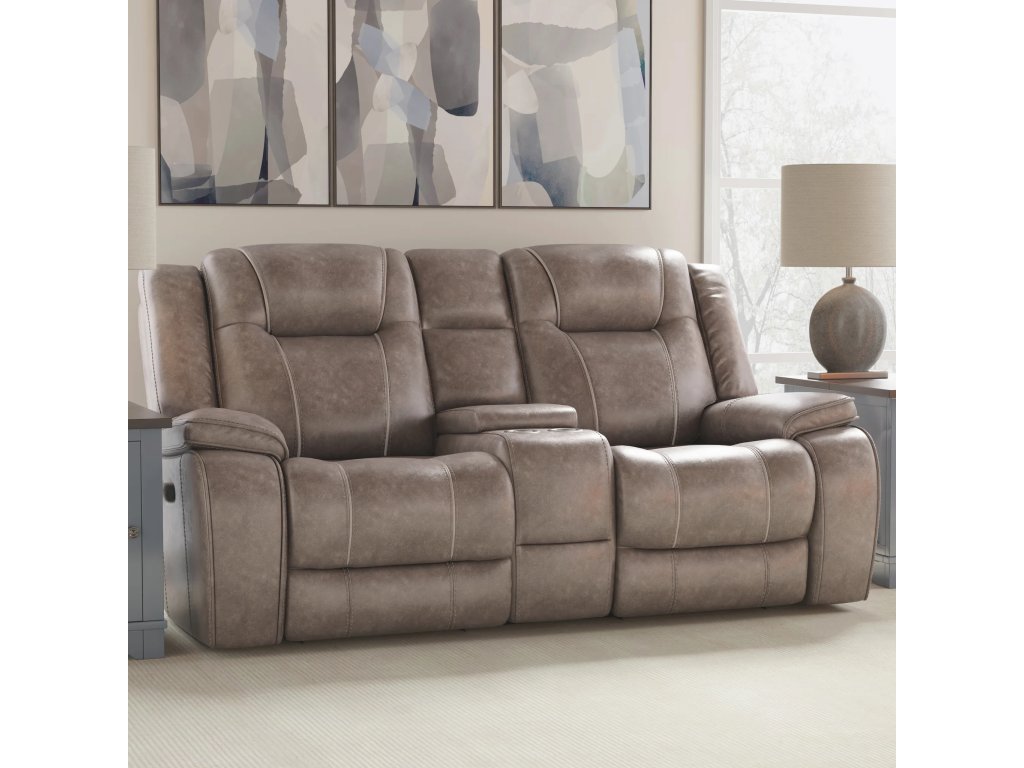 Desert Taupe Manual Sofa Group - image 5