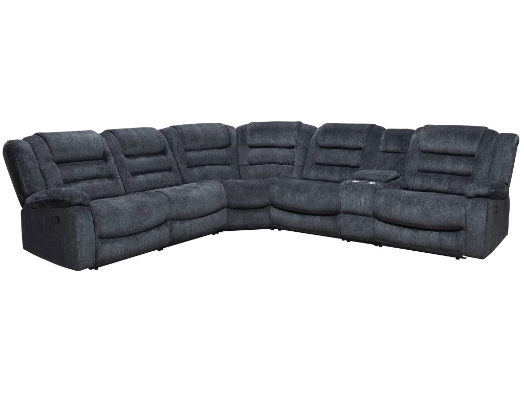 Misty Storm 6Pc Modular Reclining Sectional - main image