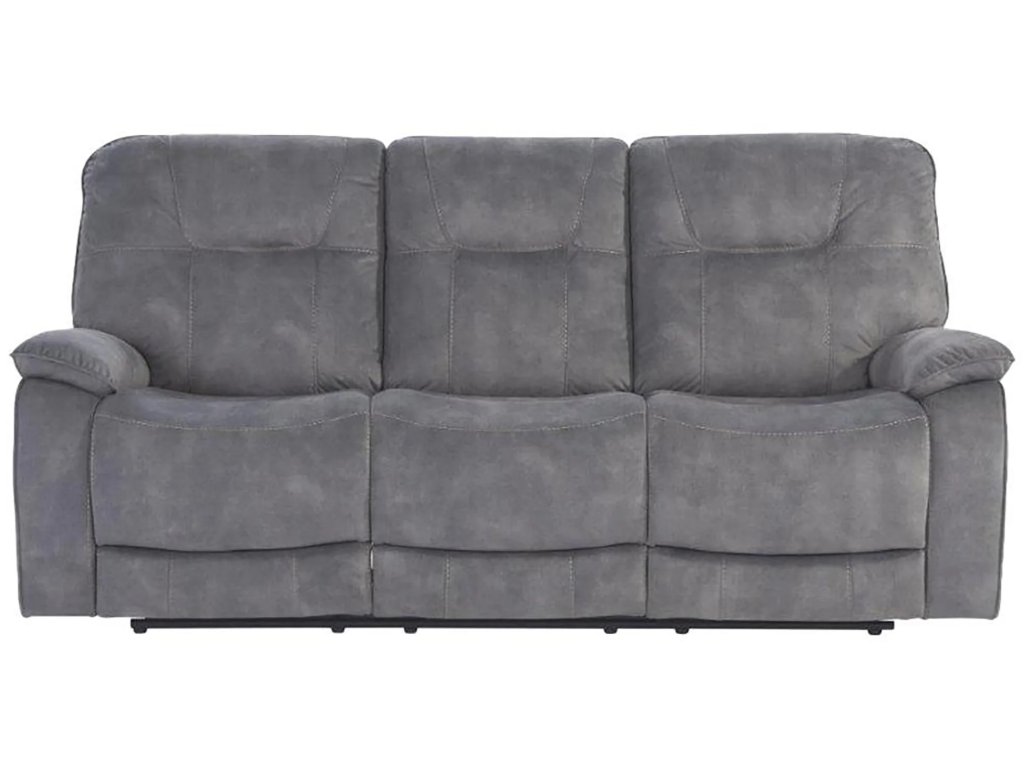 Shadow Grey Manual Triple Reclining Sofa - image 6