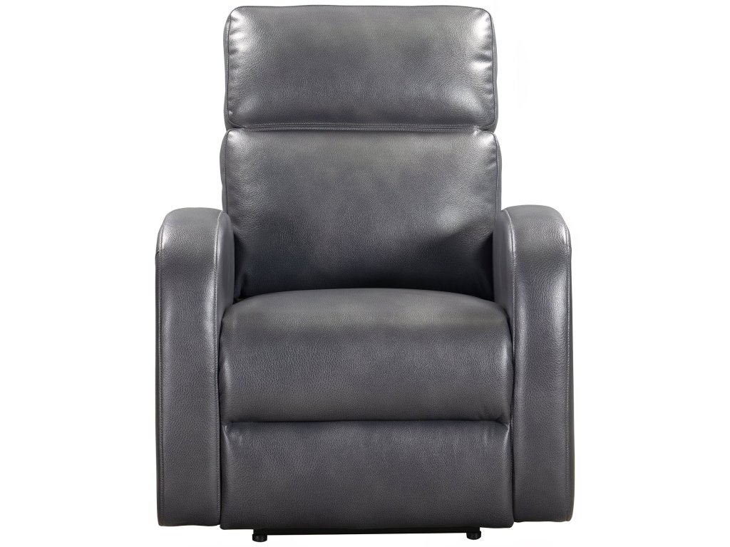 Pebble Grey Manual Recliner - image 2