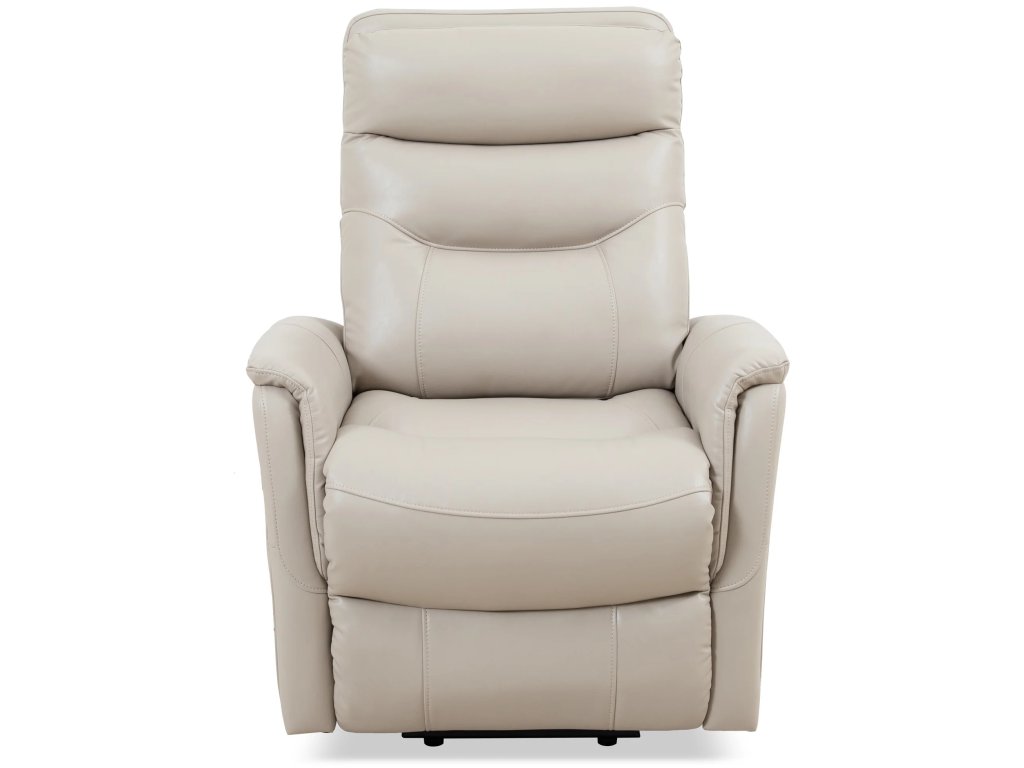 Soft Ivory Power Lift Recliner With Articulating Headrest - image 5