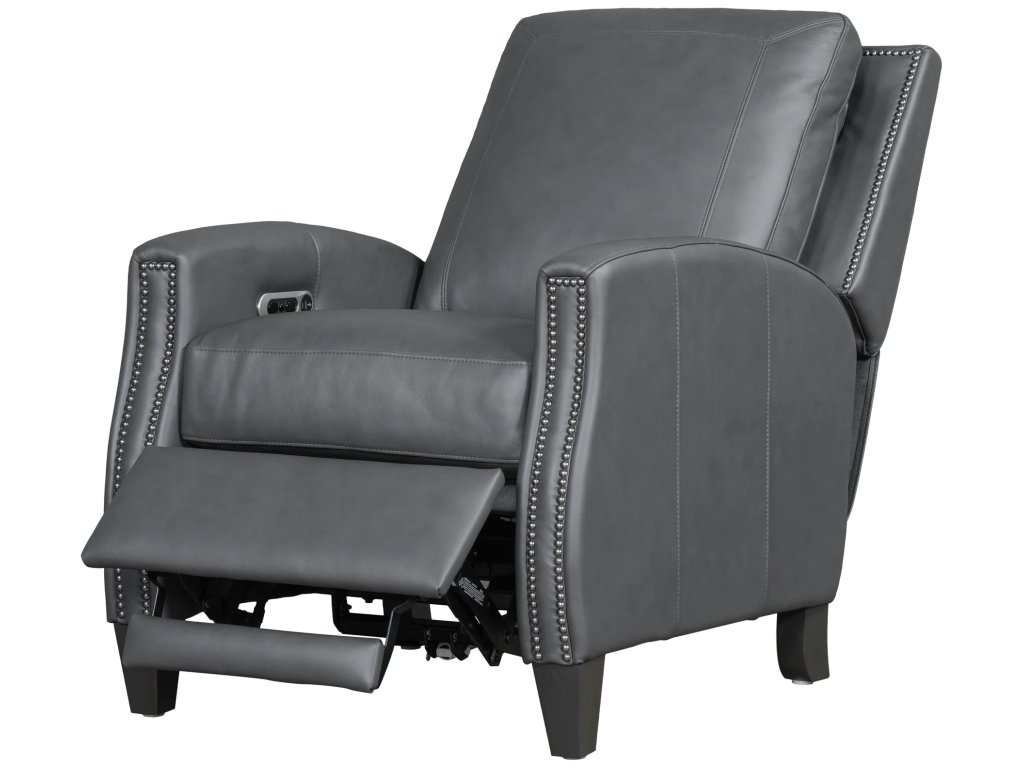 Echo Grey Power High Leg Recliner With Power Headrest - image 10