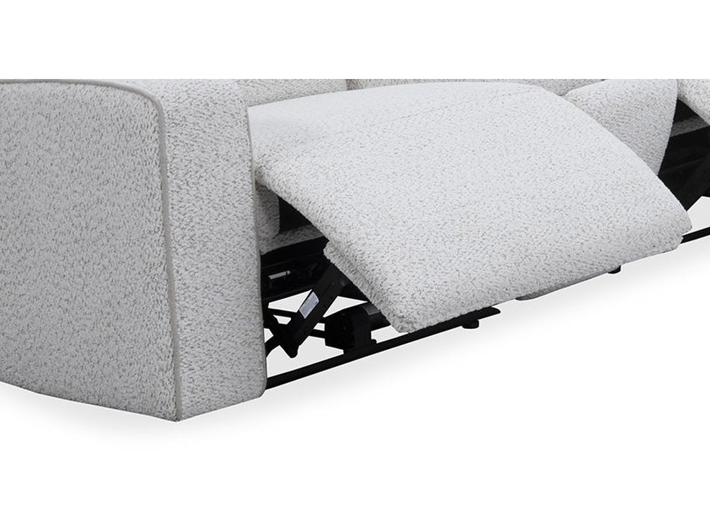 Fluffy River Rock 6Pc Zero Gravity Modular Power Reclining Sectional - image 1