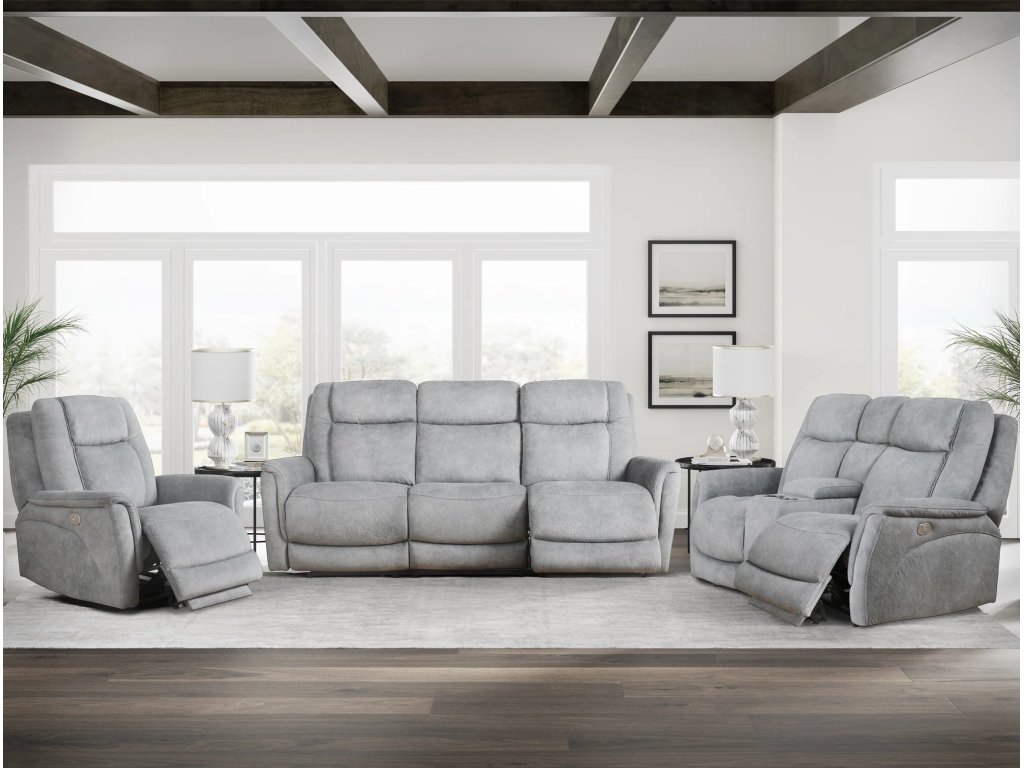 Hudson Grey Power Reclining Collection - image 1