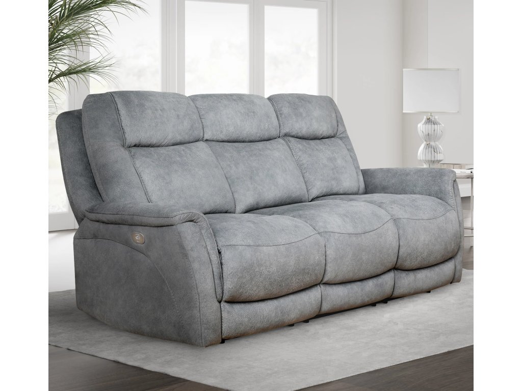 Hudson Grey Power Zero Gravity Sofa - main image