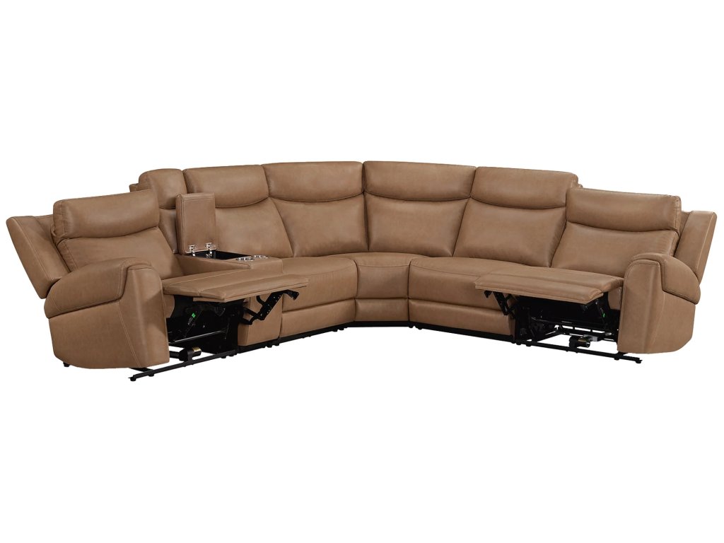 Cashew 6Pc Power Zero Gravity Modular With Heat, Massage And Speaker - image 11