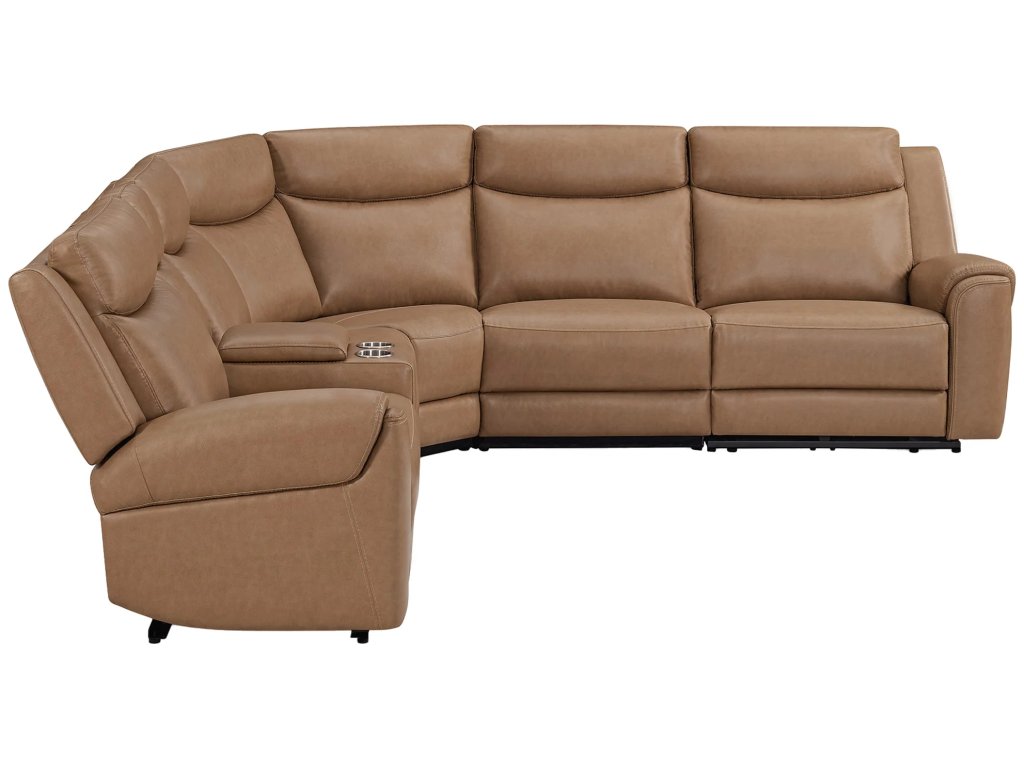 Cashew 6Pc Power Zero Gravity Modular With Heat, Massage And Speaker - image 12