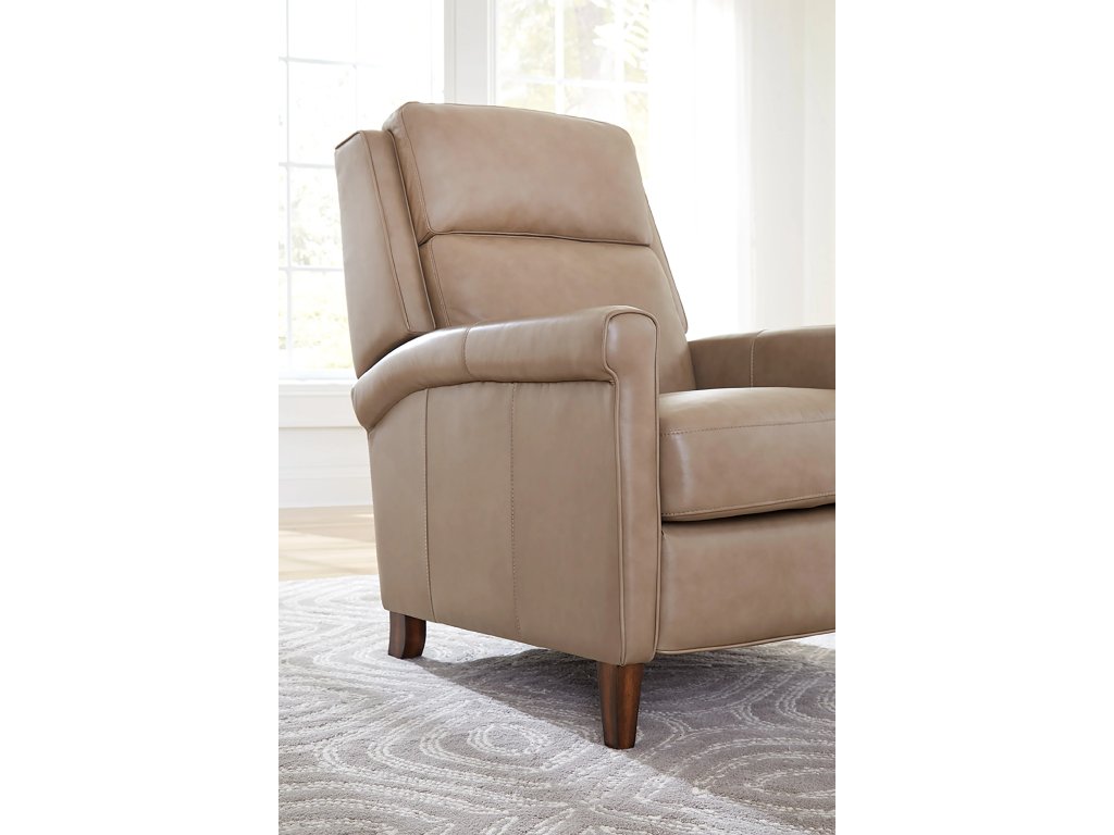 Lotus Cream Manual Pushback Recliner - image 2