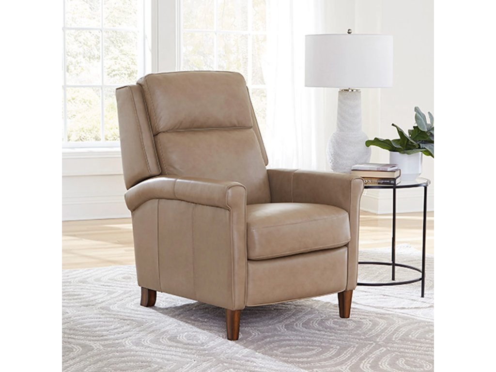 Lotus Cream Manual Pushback Recliner - main image