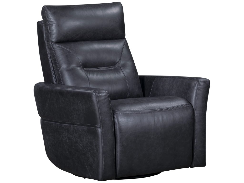 Vintage Slate Power Swivel Glider Recliner - main image