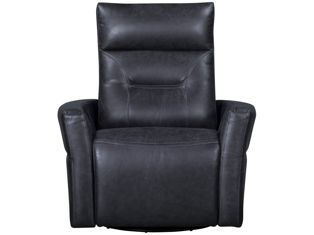 Vintage Slate Power Swivel Glider Recliner - image 2
