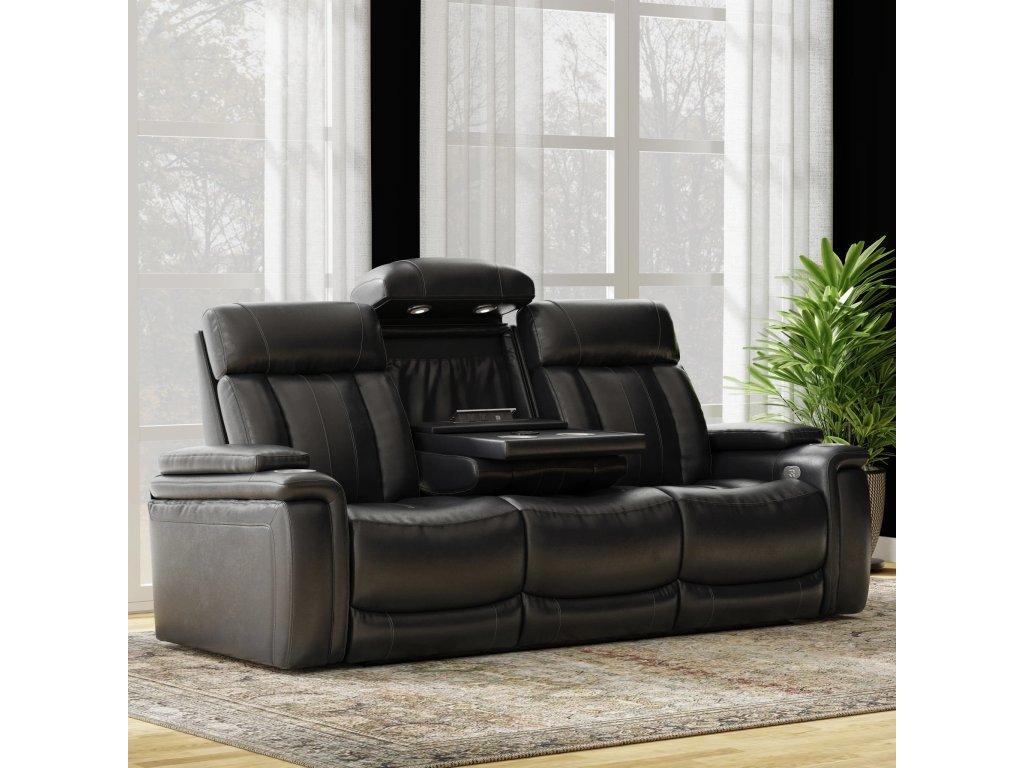 Midnight Power Drop Down Console Sofa - main image