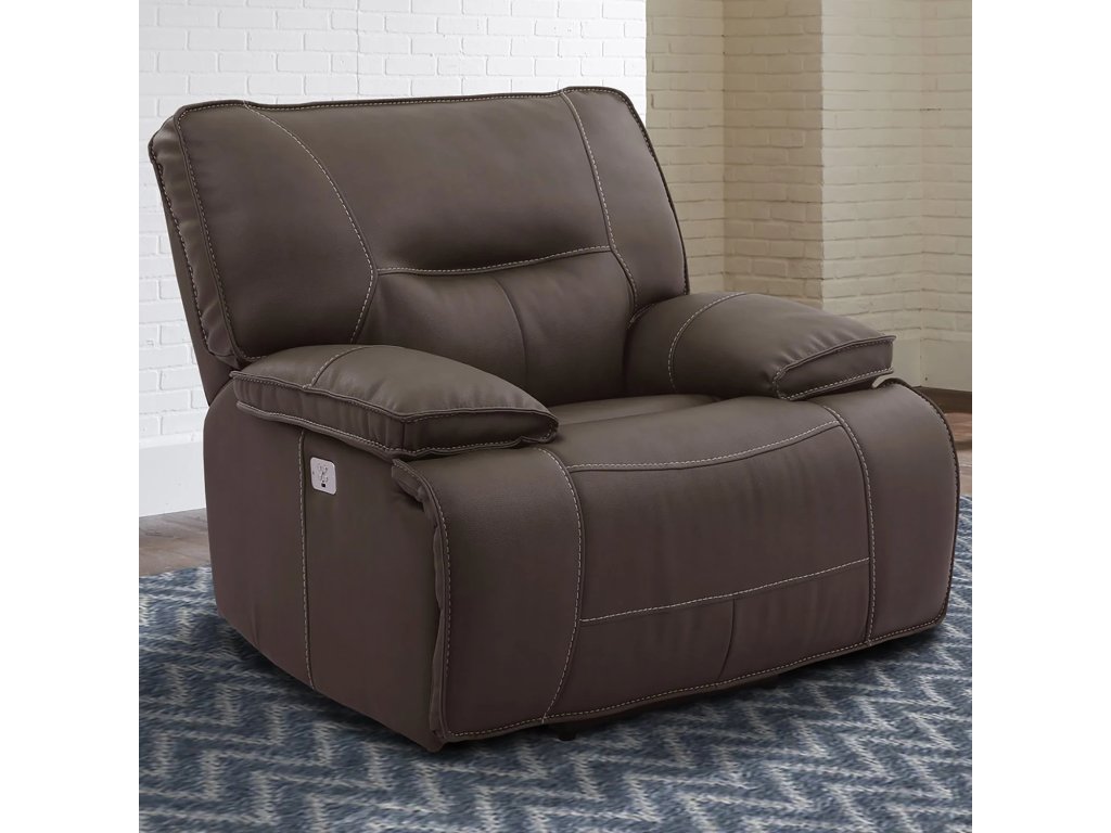 Chocolate Power Recliner - main image
