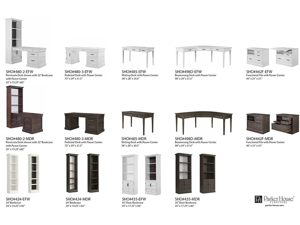 Shoreham Effortless White 76 In. Tv Console With Hutch - image 7
