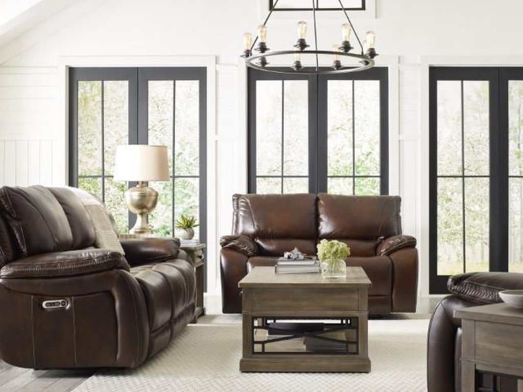 Vail Burnt Sienna Power Loveseat - image 2