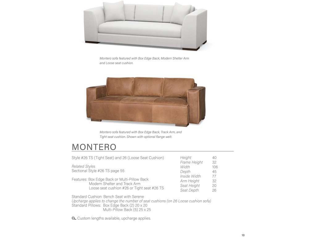 Montero Sofas - image 8