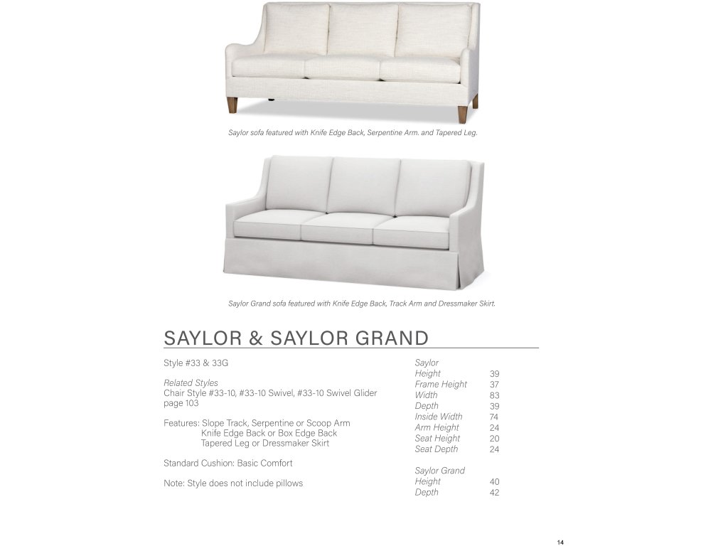 Saylor Sofas - image 1