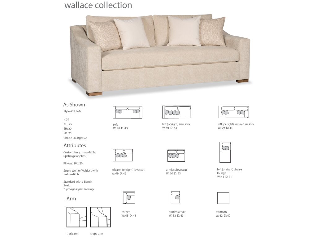 Wallace Sofas - image 1