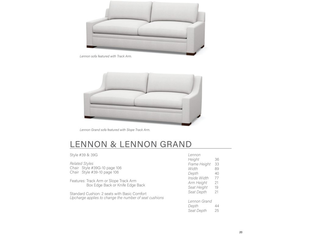 Lennon Sofas - image 2