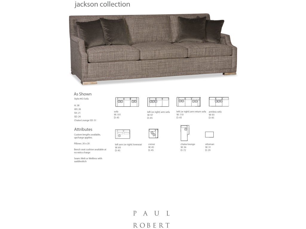 Jackson Sofas - image 1