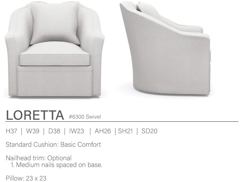 Loretta Swivel Chairs - image 5