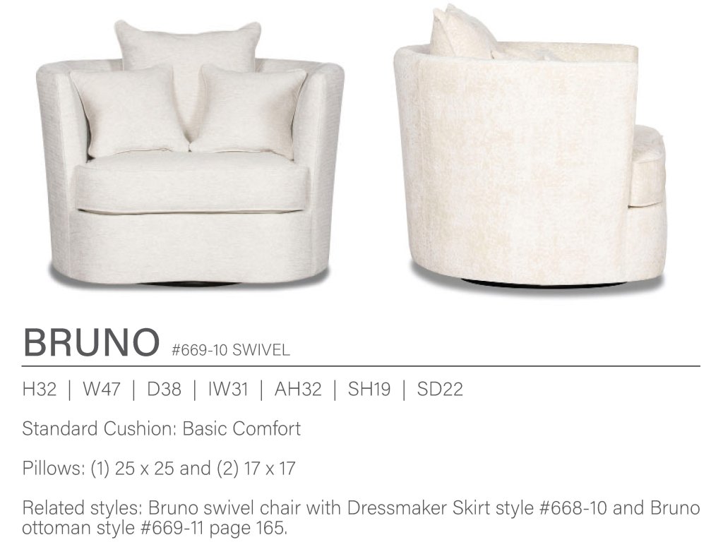 Bruno Swivel Chairs - image 4