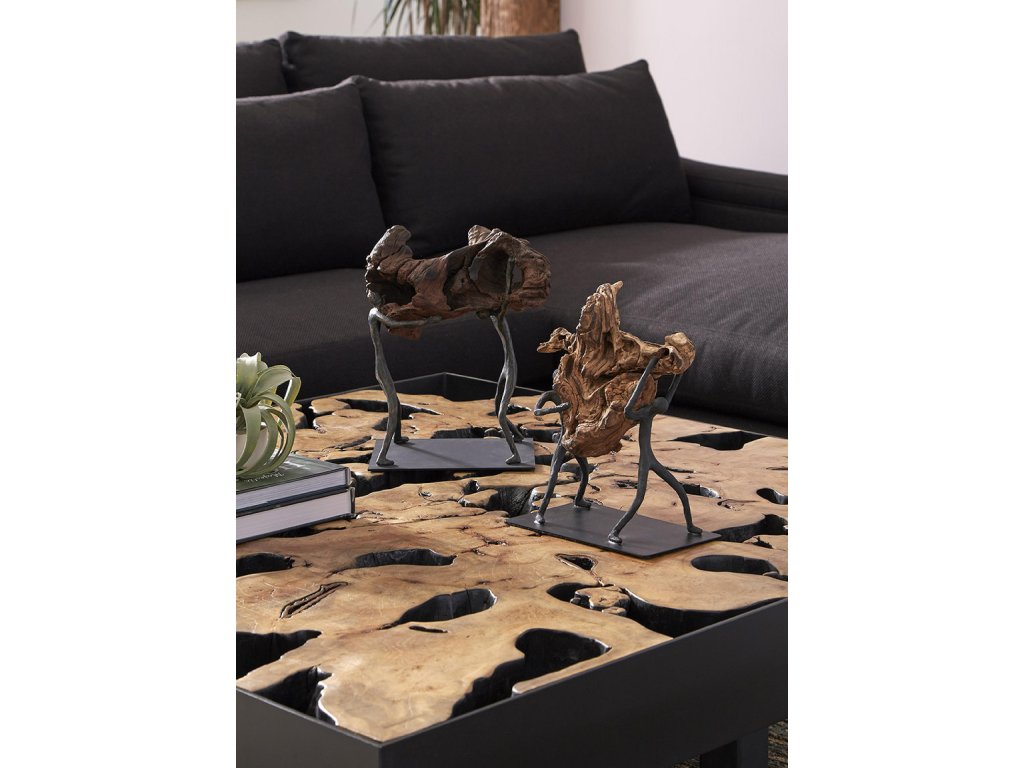 Atlas Tabletop Sculpture, Freeform High Lift, With Base - image 5