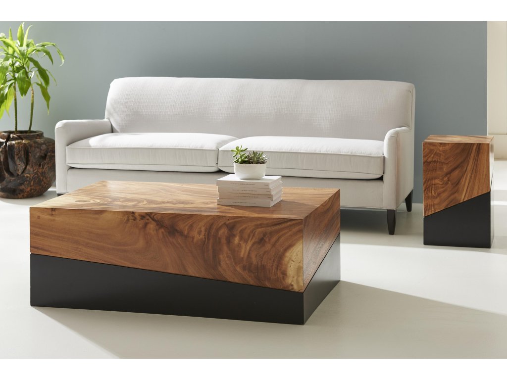 Geometry Side Table, Natural - image 4