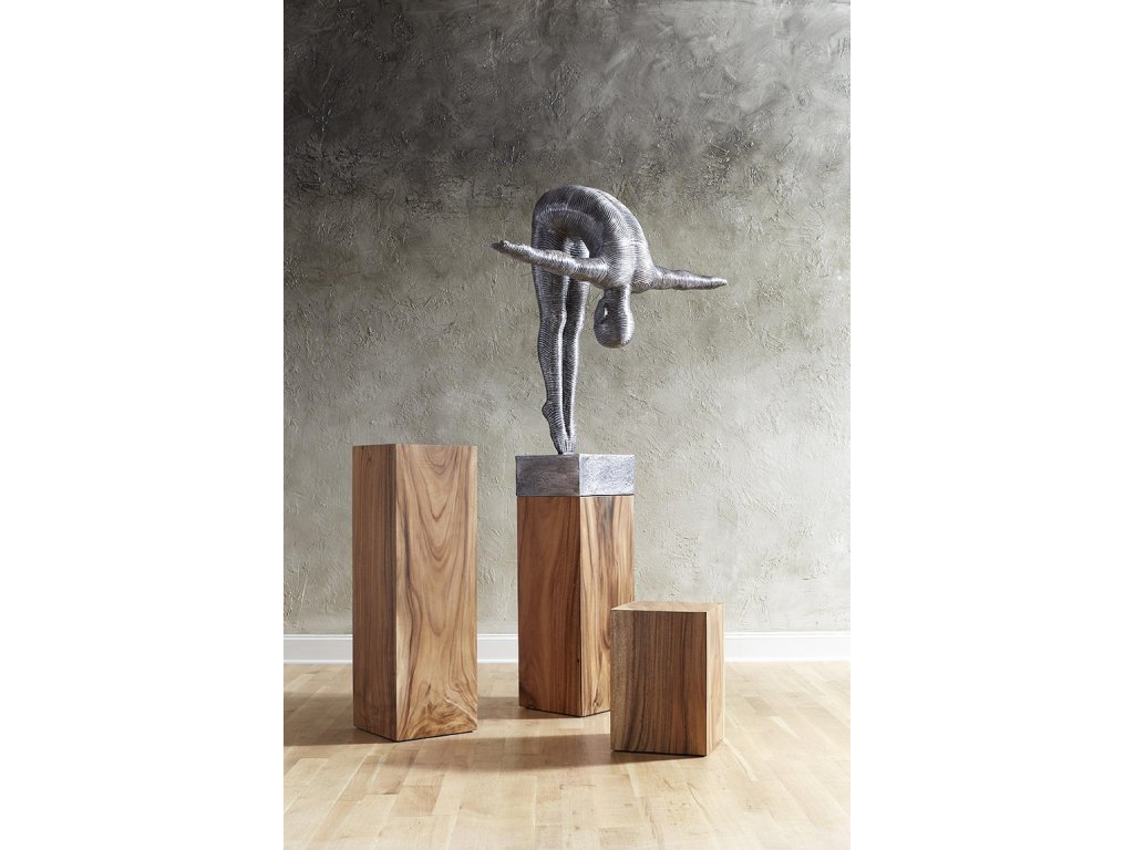 Prism Pedestal, Large, Natural - image 3